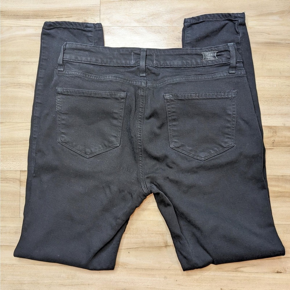 Paige Verdugo Ultra Skinny Black Shadow Jeans Women's 29 Pants Stretchy USA Babe - Picture 5 of 14